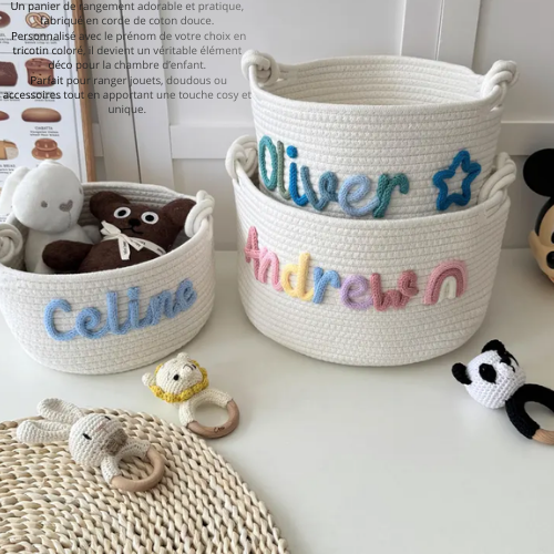 Custom Nursery Basket