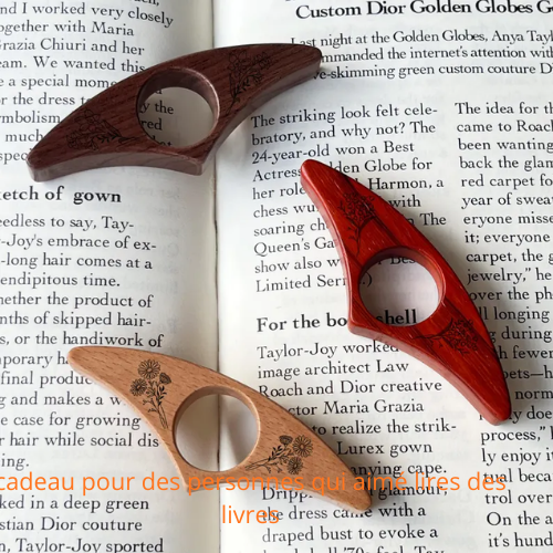 Wooden Book Page Holder